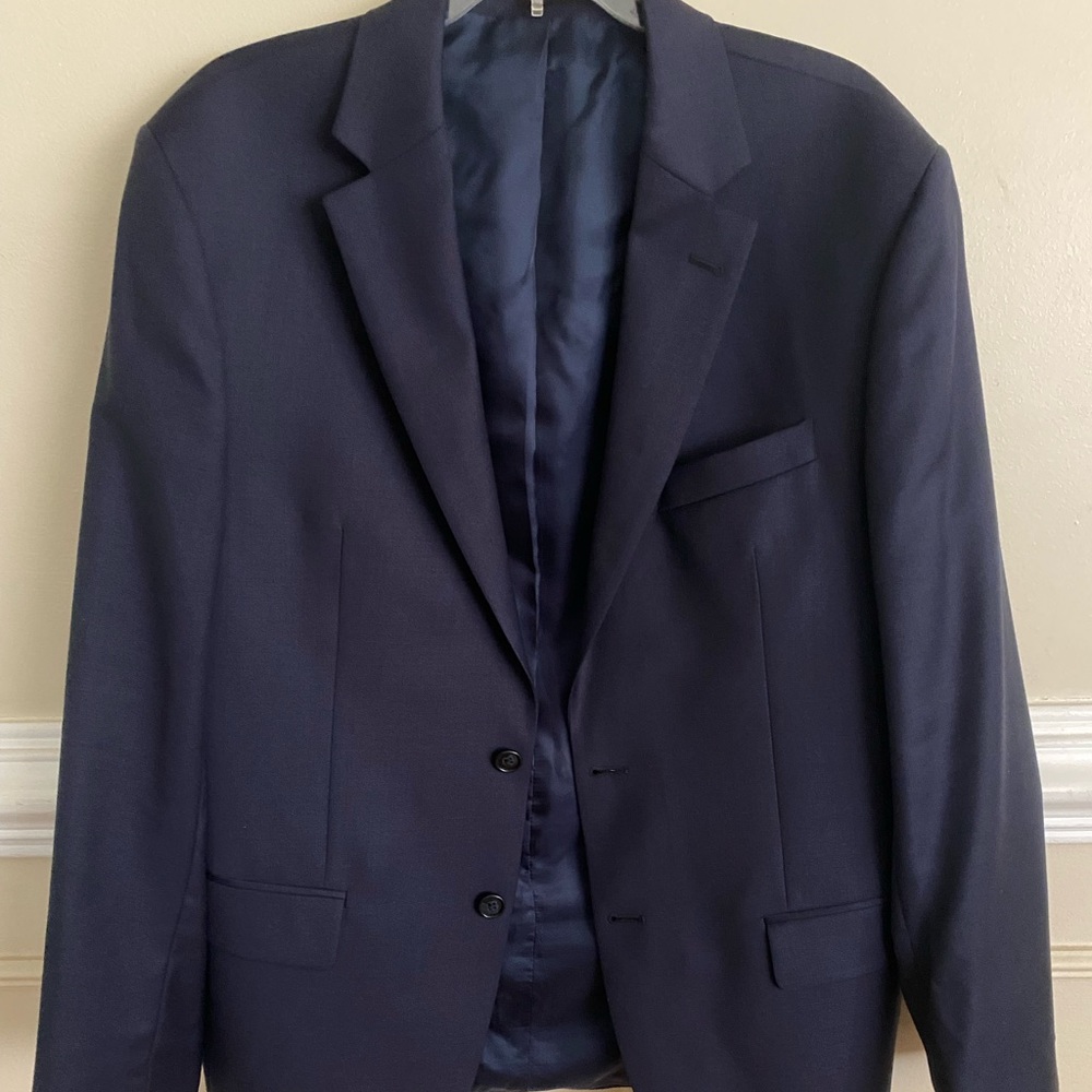 Joe by Joseph Abboud Slim Fit Postman Blue Blazer